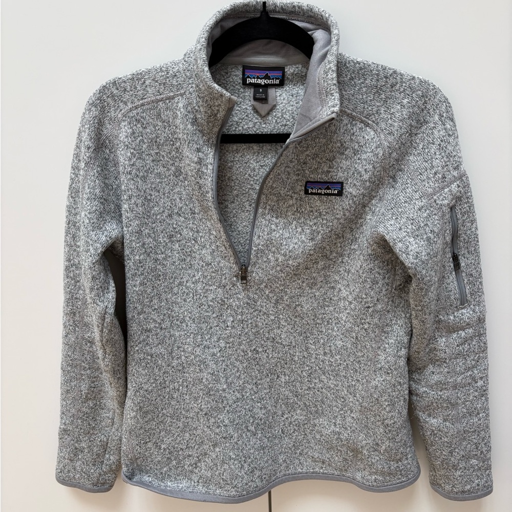 Patagonia Women’s grey Better Sweater Fleece Full Zip Jacket XS 0/2